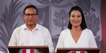 Histórica definición electoral en Perú: con el 95,352% de los votos escrutados, Roberto Sánchez supera a Keiko Fujimori