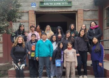 Alumnos de la Escuela Municipal “Marina Vilte” celebraron el English Day junto al Instituto My English Studio
