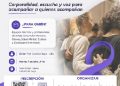 Invitan al taller-conversatorio “Con-vocar la Escucha” para fortalecer el acompañamiento desde la corporalidad, la voz y la escucha
