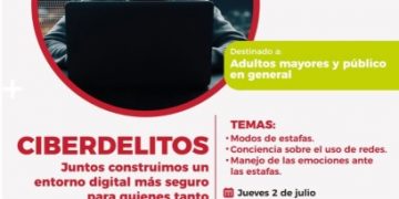 Brindarán una disertación gratuita para prevenir ciberdelitos dirigida a adultos mayores
