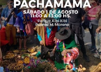 Agradecer y pedir: el sábado 1 de agosto celebrarán la ceremonia a la Pachamama en el Parque Xibi Xibi  