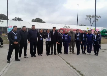 Sadir puso en valor el trabajo de la Policía en la Expo por los 181 años de la institución