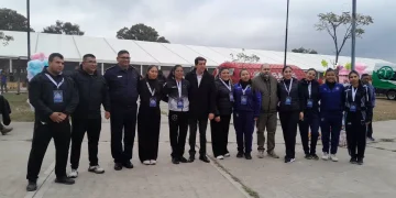 Sadir puso en valor el trabajo de la Policía en la Expo por los 181 años de la institución