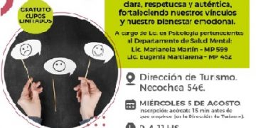 Invitan al taller gratuito “El arte de decir lo que siento”