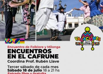 Encuentro de Folklore y Milonga en la Casa de la Historia y la Cultura “Jorge Cafrune”