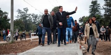 El gobernador Carlos Sadir supervisó obras de infraestructura urbana en Fraile Pintado