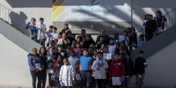 Mes de las Infancias: El Concejo Deliberante agasajó a alumnos de la Escuela N° 335