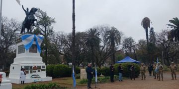 El intendente Jorge encabezó el homenaje al General San Martín