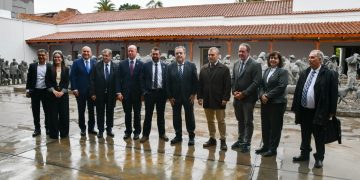 Alberto Bernis recibió en Casa de Gobierno a la comitiva del Estado de Utah
