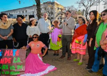 El intendente Jorge entregó equipamiento deportivo a la Estación Saludable y anunció nuevas obras