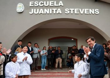 Jujuy consolida su plan de infraestructura escolar con la histórica remodelación de la Escuela "Juanita Stevens"