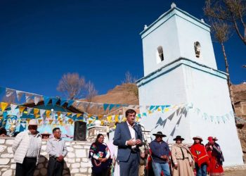 Sadir acompañó a la comunidad de Caspalá en las honras a Santa Rosa de Lima