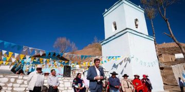 Sadir acompañó a la comunidad de Caspalá en las honras a Santa Rosa de Lima