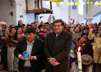 Sadir acompañó las honras a la Virgen de la Asunción en Casabindo