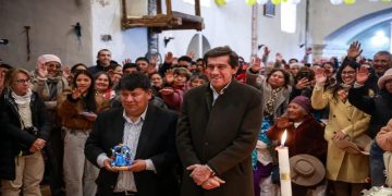 Sadir acompañó las honras a la Virgen de la Asunción en Casabindo