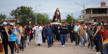 Sadir acompañó las fiestas patronales de Santa Clara y anunció obras para la localidad