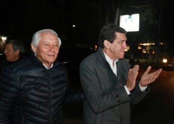 Sadir puso en marcha obras para mejorar la iluminación y seguridad en un sector estratégico de Perico