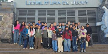 Alumnos de la Escuela 336 de La Bajada visitaron la Legislatura de Jujuy