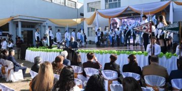 El intendente Jorge acompañó el 30° aniversario del Colegio Cristiano Evangélico Che Il
