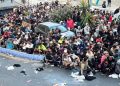 Máxima tensión en Ceuta: corridas, avalanchas y disparos al aire durante el traslado de migrantes