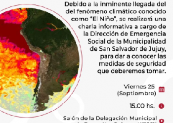 El municipio promueve talleres preventivos ante emergencias del fenómeno de El Niño