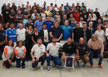 Daniel "Rana" Valencia compartió su experiencia en el 10º Encuentro Provincial del Deporte