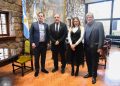Bernis recibió al coordinador nacional del Parlamento Federal del Clima