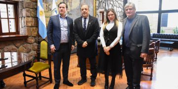 Bernis recibió al coordinador nacional del Parlamento Federal del Clima