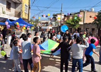 El CPV de barrio Belgrano celebró el Día del Niño con una jornada de juegos, regalos y encuentro comunitario