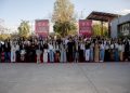 Sesión de fotos de las candidatas a elección Reina por Capital