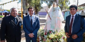Sadir acompañó las fiestas patronales de La Mendieta y El Piquete