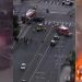 Video del momento en el que un helicóptero de NBC Los Ángeles se estrelló mientras cubría un accidente
