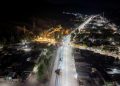 El Gobernador Carlos Sadir inauguró la nueva obra de iluminación en el acceso a Huacalera para acompañar su crecimiento turístico