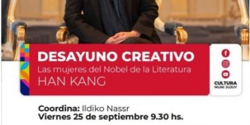 Invitan a un «Desayuno Creativo» dedicado a la obra y las mujeres en la literatura de Han Kang, Premio Nobel 2024