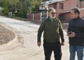 Obras de pavimentación para mejorar la circulación y el desagüe en Los Perales