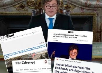 Así reaccionaron los medios británicos al discurso de Javier Milei por Malvinas