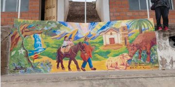 El Corredor Provincial de Murales sumó una obra en Valle Grande