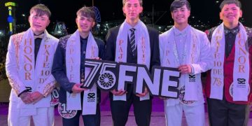 Ciudad Cultural celebró la elección del Paje 10 en el marco de los 75 años de la FNE