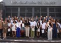 La Legislatura recibió a las candidatas de la elección provincial de estudiantes