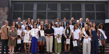 La Legislatura recibió a las candidatas de la elección provincial de estudiantes