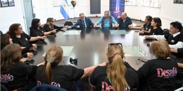 El intendente Jorge recibió al grupo “Desafío”, que representará a Jujuy en un encuentro nacional de teatro