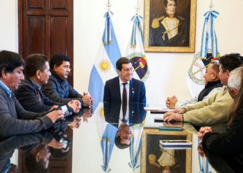 Carlos Sadir recibió a representantes de UATRE de la región de los Valles