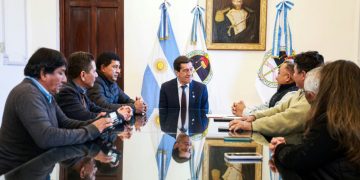 Carlos Sadir recibió a representantes de UATRE de la región de los Valles