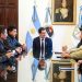 Carlos Sadir recibió a representantes de UATRE de la región de los Valles