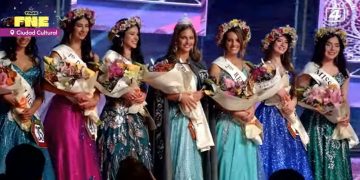 Clara Zamar Veritier fue coronada como nueva Reina Capital de la Fiesta Nacional de los Estudiantes 2026