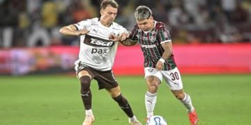 Platense cayó ante Fluminense en el Maracaná por la ida de los cuartos de la Copa Libertadores