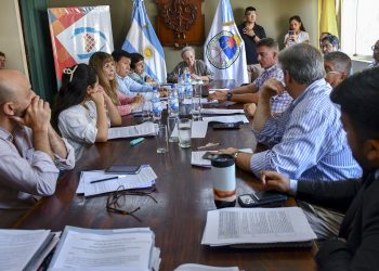 Concejales y funcionarios municipales analizaron proyectos para abordar la problemática del cableado aéreo