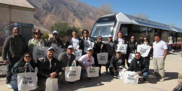 El Tren Solar recibió a periodistas especializados en turismo de toda Latinoamérica