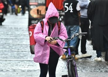 Alertas naranja y amarilla por tormentas, lluvias, nevadas y vientos en 15 provincias