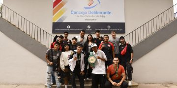Concejales recibieron a la delegación jujeña de boxeadores que participó del torneo "Verde y Oro"